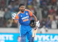 sanju samson 100