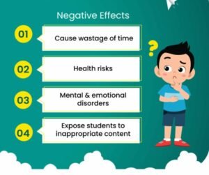 मोबाइल का बच्चों पर नकारात्मक प्रभाव