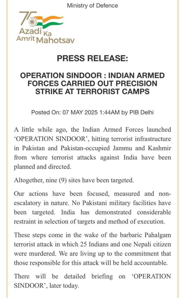 Operation Sindoor